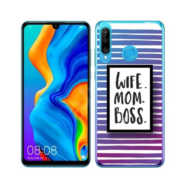 MY ART Ochranný kryt Huawei P30 Lite WIFE (001)
