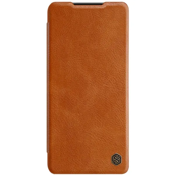 NILLKIN QIN LEATHER Samsung Galaxy S21 Plus 5G  hnedý