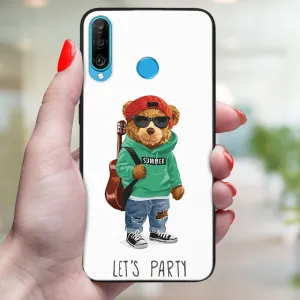 MY ART Ochranný kryt Huawei P30 Lite BEAR (177)