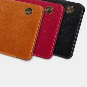 NILLKIN QIN LEATHER Samsung Galaxy S21 Plus 5G  hnedý