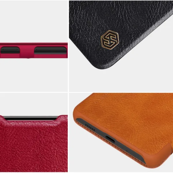 NILLKIN QIN LEATHER Samsung Galaxy S21 Plus 5G  hnedý