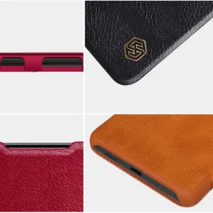 NILLKIN QIN LEATHER Samsung Galaxy S21 Plus 5G  hnedý