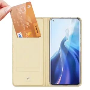 DUX Peňaženkový kryt Xiaomi Mi 11 zlatý