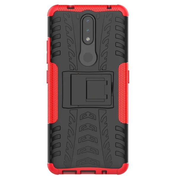 STAND Extra odolný obal Nokia 2.4 červený