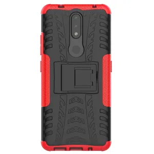 STAND Extra odolný obal Nokia 2.4 červený