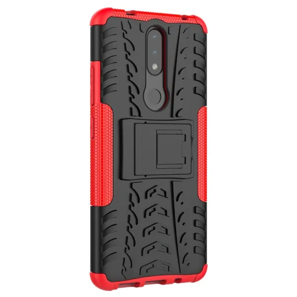 STAND Extra odolný obal Nokia 2.4 červený