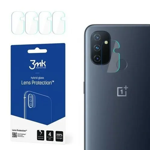 4x Tvrdené sklo pre fotoaparát OnePlus Nord N100