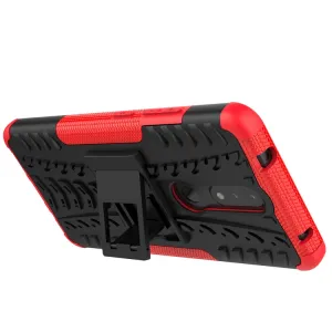STAND Extra odolný obal Nokia 2.4 červený