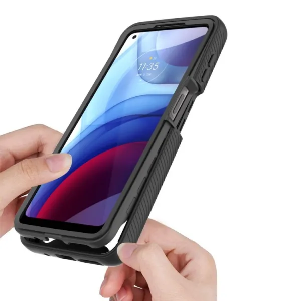 DUAL kryt Motorola Moto G Power (2021) modrý