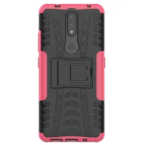 STAND Extra odolný obal Nokia 2.4 ružový