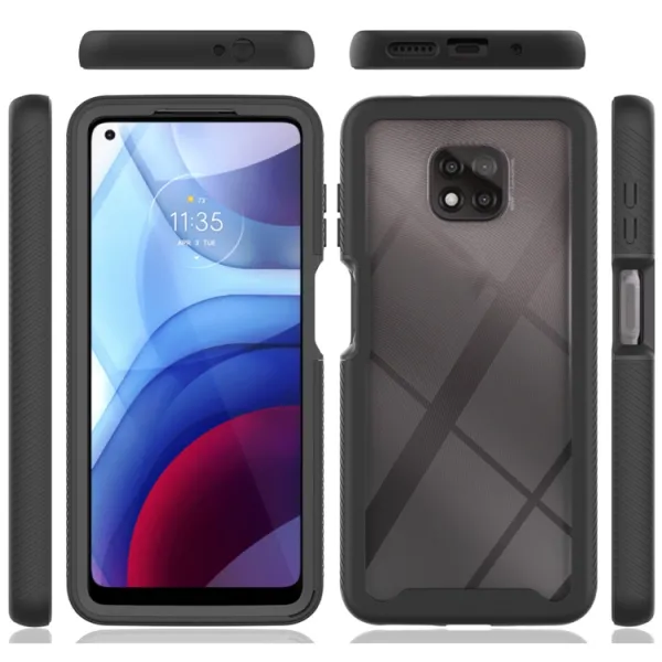 DUAL kryt Motorola Moto G Power (2021) modrý