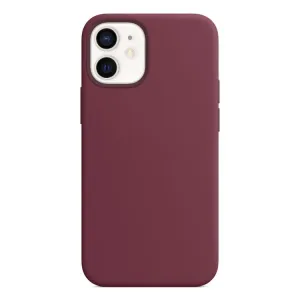 RUBBER MAGSAFE Kryt Apple iPhone 12 mini bordový