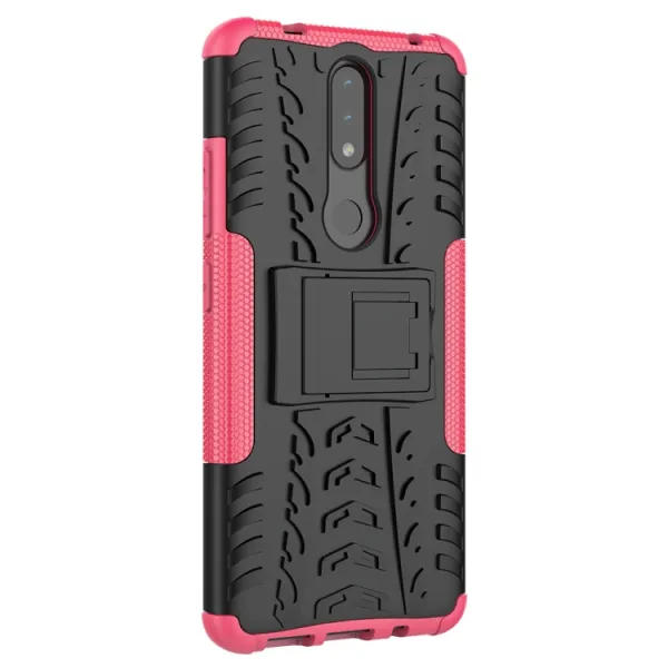 STAND Extra odolný obal Nokia 2.4 ružový