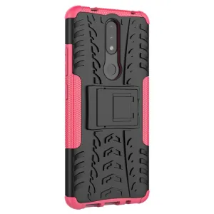 STAND Extra odolný obal Nokia 2.4 ružový