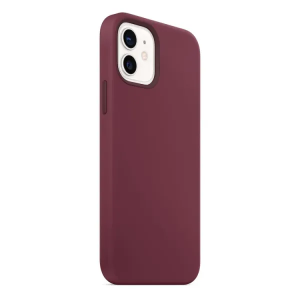 RUBBER MAGSAFE Kryt Apple iPhone 12 mini bordový