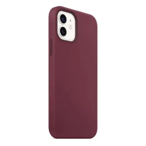 RUBBER MAGSAFE Kryt Apple iPhone 12 mini bordový