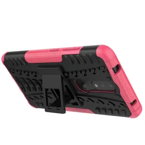 STAND Extra odolný obal Nokia 2.4 ružový