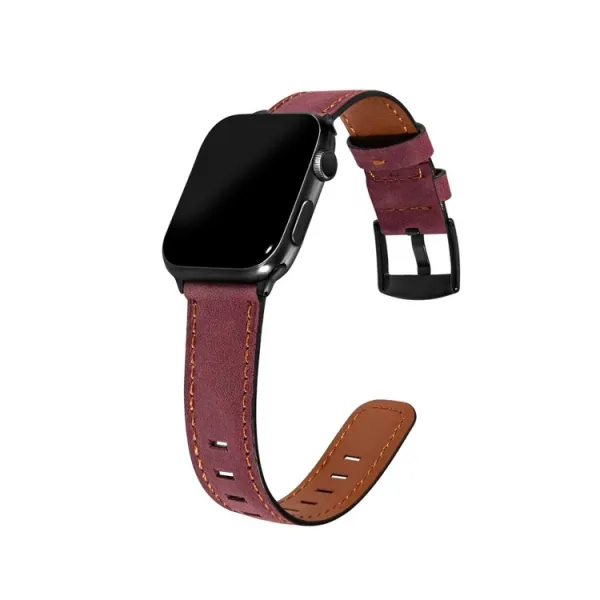 ENKAY Remienok + Ochranná fólia Apple Watch 6 / SE / 5 / 4 40mm fialový
