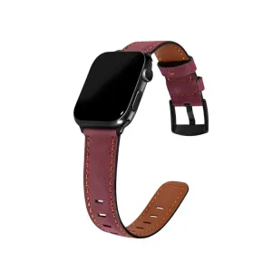 ENKAY Remienok + Ochranná fólia Apple Watch 6 / SE / 5 / 4 40mm fialový