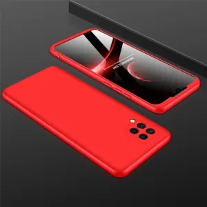 360° Ochranný kryt Samsung Galaxy A42 5G červený