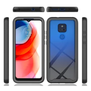 DUAL kryt Motorola Moto G Play (2021) čierny