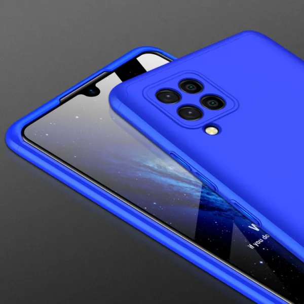 360° Ochranný kryt Samsung Galaxy A42 5G modrý