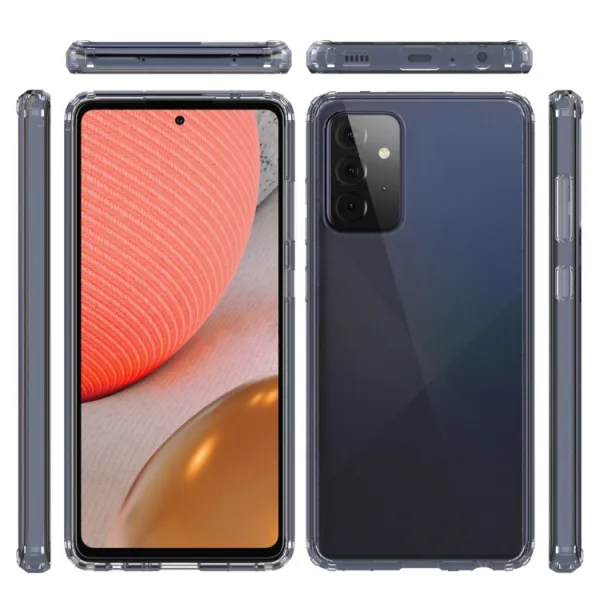 SHOCK Extra odolný kryt Samsung Galaxy A72  čierny