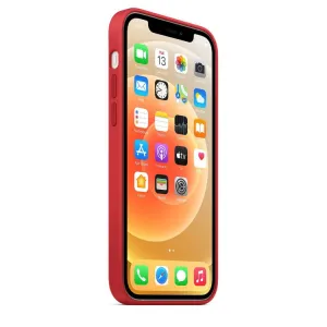 RUBBER MAGSAFE Kryt Apple iPhone 12  Pro Max červený