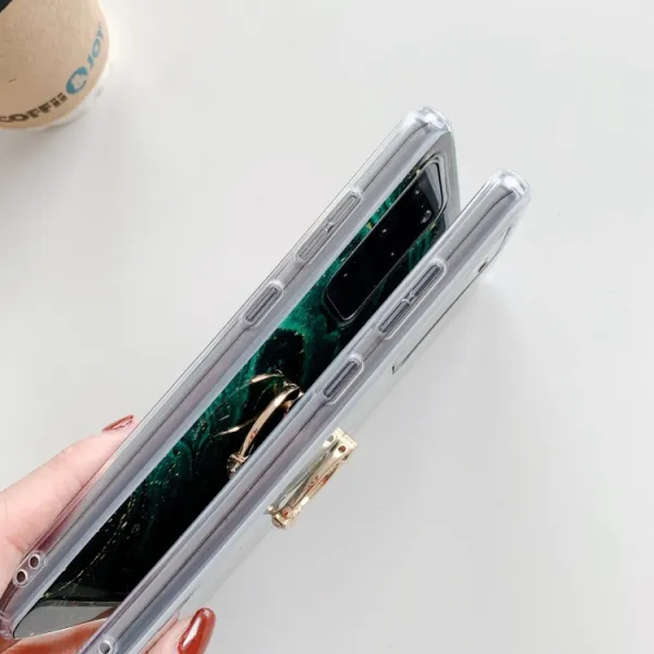 JEWEL Kryt s držiakom Samsung Galaxy S21 Plus 5G šedý