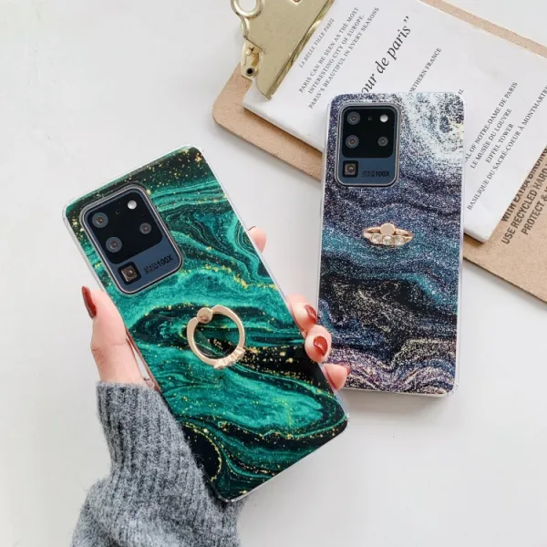 JEWEL Kryt s držiakom Samsung Galaxy S21 Plus 5G šedý