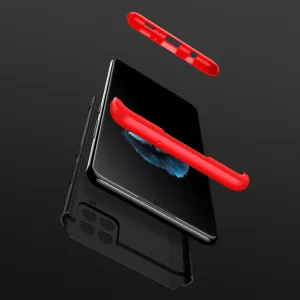 360° Ochranný kryt Samsung Galaxy A42 5G čierny-červený
