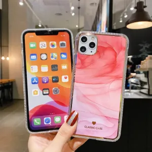IMD MARBLE Ochranný kryt Apple iPhone 12 Pro Max RED