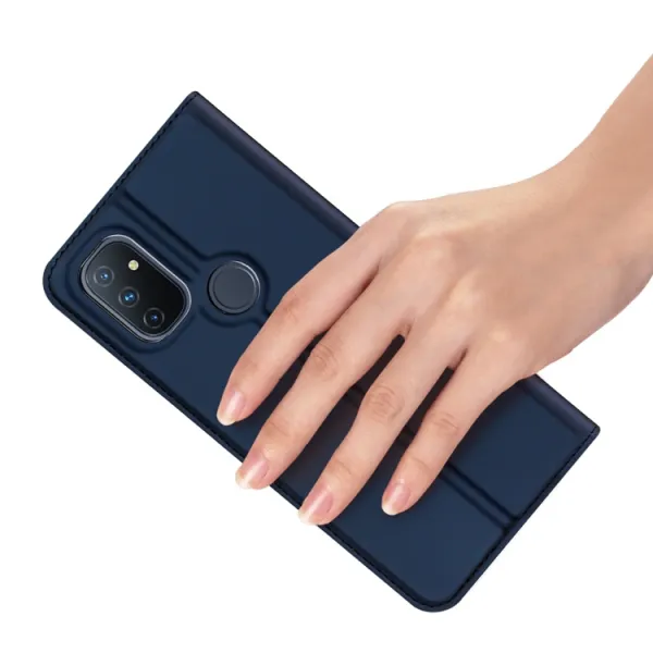 DUX Peňaženkový kryt OnePlus Nord N100 modrý