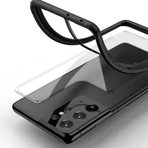 IPAKY Ochranný kryt Samsung Galaxy S21 Plus 5G červený