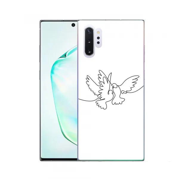 MY ART Ochranný kryt Samsung Galaxy Note 10 Plus DOVE (031)