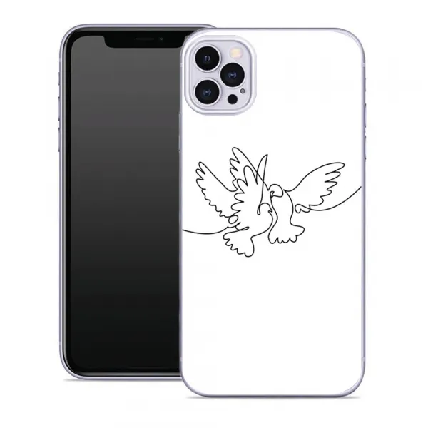 MY ART Ochranný kryt Apple iPhone 12 Pro MAX DOVE (031)