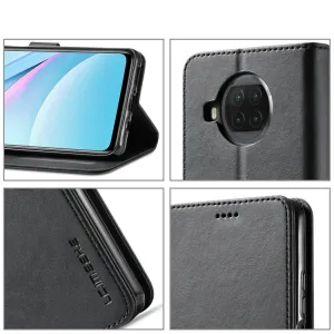 IMEEKE Peňaženkový kryt  Xiaomi Mi 10T Lite čierny