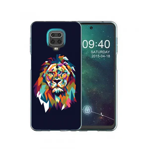 MY ART Ochranný kryt Xiaomi Redmi Note 9S / Note 9 Pro LION (246)