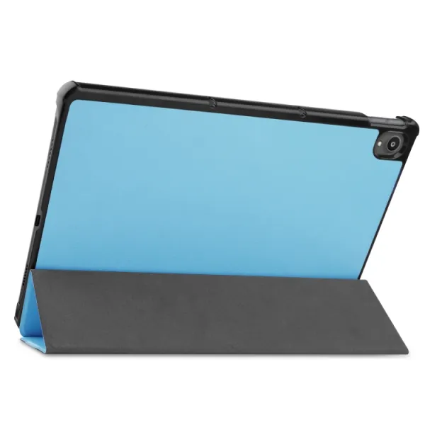 LEATHER Zaklápací obal Lenovo Tab P11 / P11 5G / P11 Plus svetlomodrý