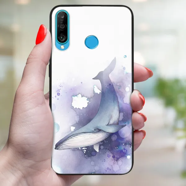 MY ART Ochranný kryt Huawei P30 Lite WHALE (242)