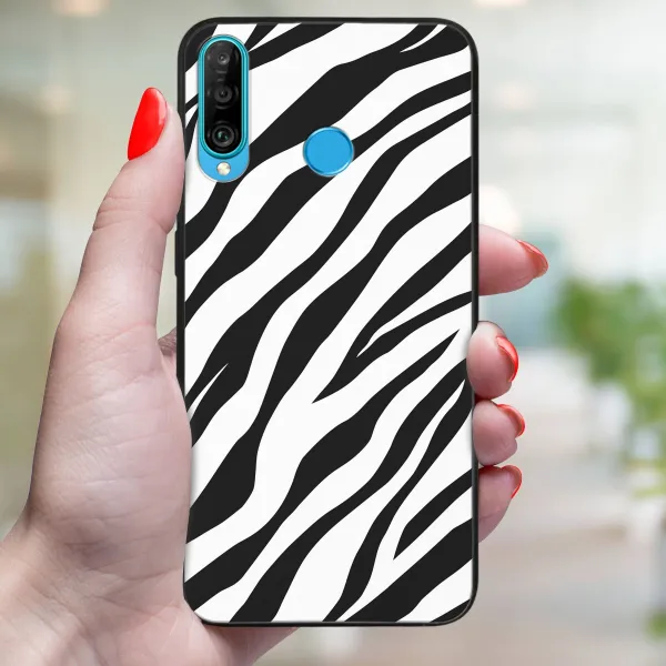 MY ART Ochranný kryt Huawei P30 Lite ZEBRA (049)