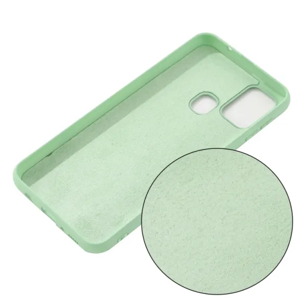 RUBBER Gumený kryt Motorola Moto G9 Power zelený