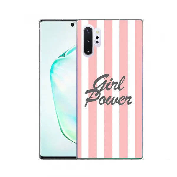 MY ART Ochranný kryt Samsung Galaxy Note 10 Plus GIRL POWER (107)