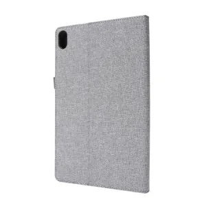 FABRIC Zaklápací obal pre Nokia T20 šedý