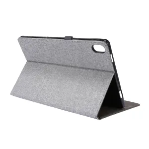 FABRIC Zaklápací obal pre Nokia T20 šedý