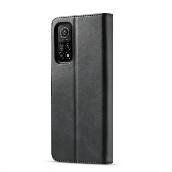 IMEEKE Peňaženkový kryt Xiaomi Redmi Note 10 5G / Poco M3 Pro čierny