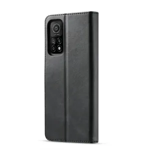 IMEEKE Peňaženkový kryt Xiaomi Redmi Note 10 5G / Poco M3 Pro čierny