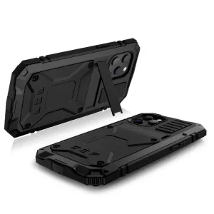R-JUST Extra odolný kryt Apple iPhone 12 mini  čierny
