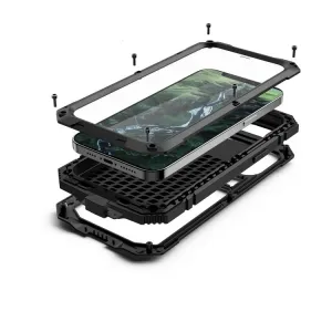 R-JUST Extra odolný kryt Apple iPhone 12 mini  čierny