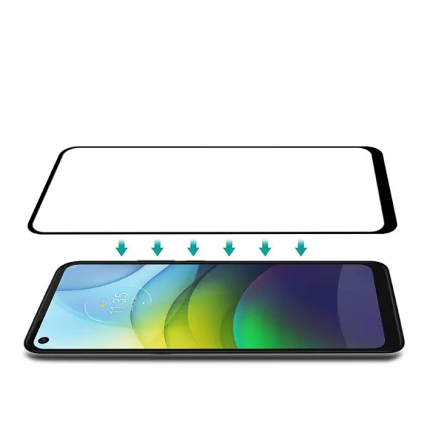 3D Tvrdené sklo Motorola Moto G9 Power čierne